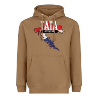 Toasted Coconut mens tata croatian father croatia bester papa father's day Heavyweight Hoodie - linhVisuals