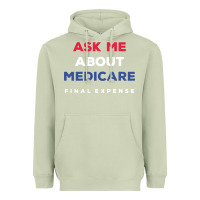 Matcha ask me about medicare final expense Heavyweight Hoodie - linhVisuals