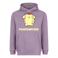 Lavender pompompurin character front and back t shirt Heavyweight Hoodie - linhVisuals