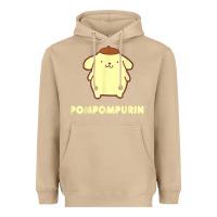 Mushroom pompompurin character front and back t shirt Heavyweight Hoodie - linhVisuals