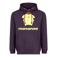 Plum pompompurin character front and back t shirt Heavyweight Hoodie - linhVisuals