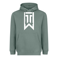 Sage tiger Heavyweight Hoodie - linhVisuals