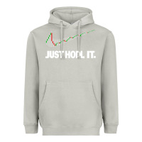 Moon Dust just hodl it Heavyweight Hoodie - linhVisuals