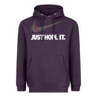 Plum just hodl it Heavyweight Hoodie - linhVisuals