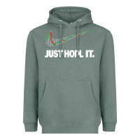 Sage just hodl it Heavyweight Hoodie - linhVisuals