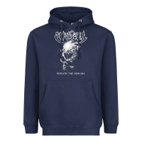 Navy Sepultura The Remains Heavyweight Hoodie - linhVisuals
