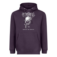 Plum Sepultura The Remains Heavyweight Hoodie - linhVisuals