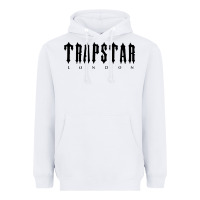 White trapstar Heavyweight Hoodie - linhVisuals