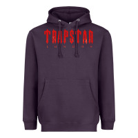 Plum trapstar Heavyweight Hoodie - linhVisuals