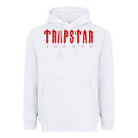 White trapstar Heavyweight Hoodie - linhVisuals