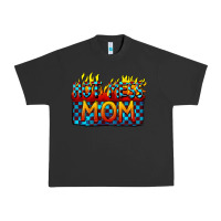 Pigment Black Hot mess mom Mother's Day Urban Heavy Tee - FaDigitalArtStudio