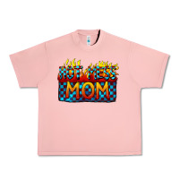 Salmon Hot mess mom Mother's Day Urban Heavy Tee - FaDigitalArtStudio