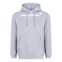 Heather Grey formula 1 team Heavyweight Hoodie - linhVisuals