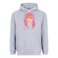 Heather Grey nicki Heavyweight Hoodie - linhVisuals