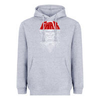 Heather Grey gwar fun Heavyweight Hoodie - linhVisuals