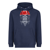Navy gwar fun Heavyweight Hoodie - linhVisuals