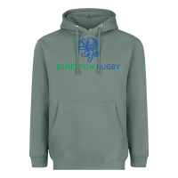 Sage benetton rugby Heavyweight Hoodie - linhVisuals