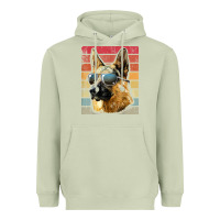 Matcha retro vintage german shepherd german shepherd dog gift Heavyweight Hoodie - linhVisuals