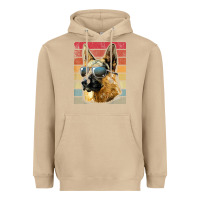 Mushroom retro vintage german shepherd german shepherd dog gift Heavyweight Hoodie - linhVisuals