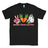 Black Peace love Easter Day Classic Tee - HowdyJamesFarm