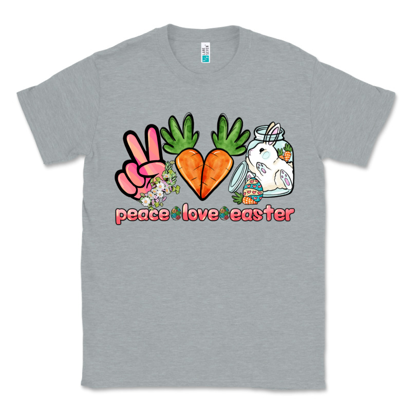 Peace Love Easter Day Classic Tee by HowdyJamesFarm | Teevron