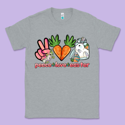 Peace Love Easter Day Classic Tee Designed By Howdyjamesfarm