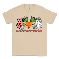 Mushroom Peace love Easter Day Classic Tee - HowdyJamesFarm