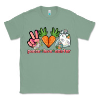 Sage Peace love Easter Day Classic Tee - HowdyJamesFarm
