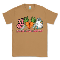 Toasted Coconut Peace love Easter Day Classic Tee - HowdyJamesFarm