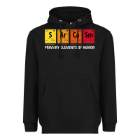 Sarcasm Elements Of Humor Periodic Table Graphic Heavyweight Hoodie | Teevron