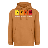 Meerkat sarcasm elements of humor periodic table graphic Heavyweight Hoodie - linhVisuals