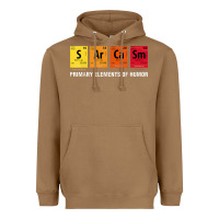 Toasted Coconut sarcasm elements of humor periodic table graphic Heavyweight Hoodie - linhVisuals