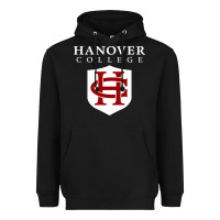 Black hanover college Heavyweight Hoodie - linhVisuals