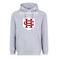 Heather Grey hanover college Heavyweight Hoodie - linhVisuals
