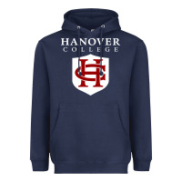 Navy hanover college Heavyweight Hoodie - linhVisuals