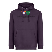 Plum hobart and william smith colleges Heavyweight Hoodie - linhVisuals