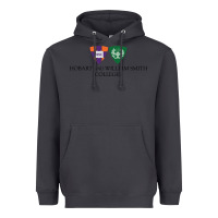 Smoke hobart and william smith colleges Heavyweight Hoodie - linhVisuals