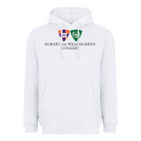 White hobart and william smith colleges Heavyweight Hoodie - linhVisuals