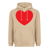 Mushroom big heart Heavyweight Hoodie - linhVisuals