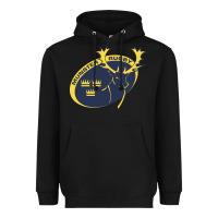 Black munster rugby Heavyweight Hoodie - linhVisuals