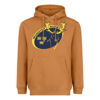 Meerkat munster rugby Heavyweight Hoodie - linhVisuals