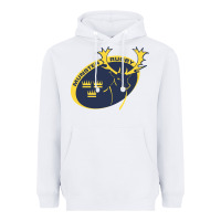 White munster rugby Heavyweight Hoodie - linhVisuals