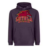 Plum loyola college prep Heavyweight Hoodie - linhVisuals