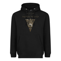 Black morrowind Heavyweight Hoodie - linhVisuals