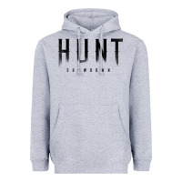 Heather Grey hunt showdown Heavyweight Hoodie - linhVisuals