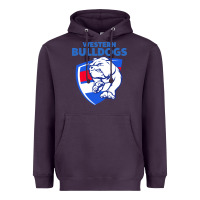 Plum western bulldogs Heavyweight Hoodie - linhVisuals