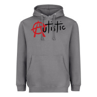 Autistic Punk Heavyweight Hoodie | Teevron
