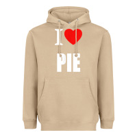 Mushroom retro vintage classic i love pie for pie lovers cooks chefs t shirt Heavyweight Hoodie - linhVisuals