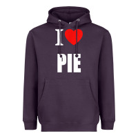 Plum retro vintage classic i love pie for pie lovers cooks chefs t shirt Heavyweight Hoodie - linhVisuals
