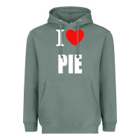 Sage retro vintage classic i love pie for pie lovers cooks chefs t shirt Heavyweight Hoodie - linhVisuals
